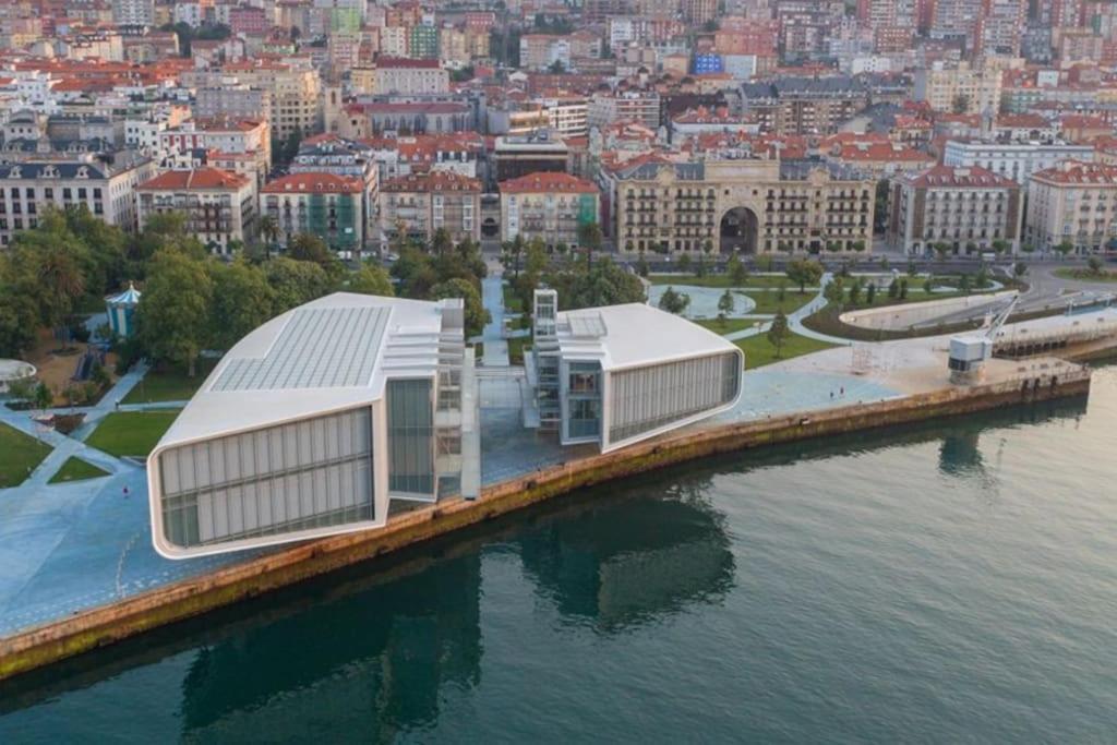 Apartamento Atiquin Boutique En Pleno Centro Santander Exterior foto